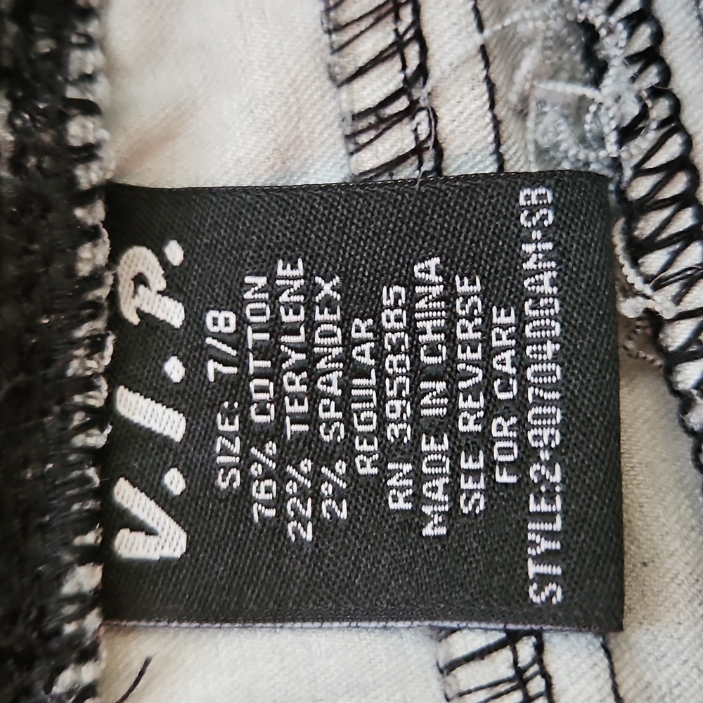 V.I.P. Camo Jogger Pants Women’s 7/8 Stretch Utility Streetwear Cargo Pockets - Picture 6 of 8